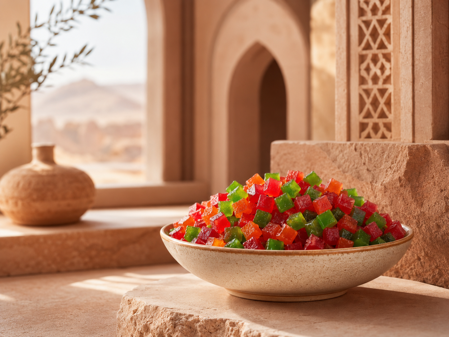 Tutti Frutti supplier and candied papaya exporter to Jordan